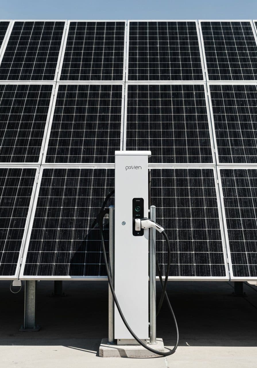 Solar panels and electric charger